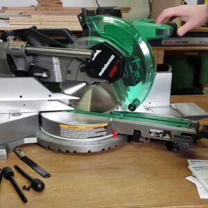 36V Metabo HPT Sliding Miter Saw Unboxing and Set Up