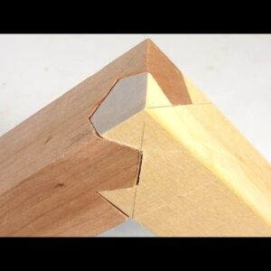 Clever 3-way joint (Kawai Tsugite) explained