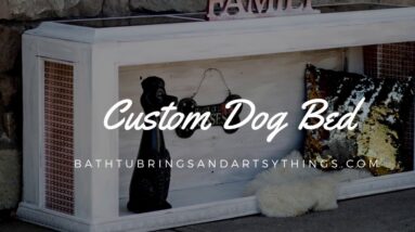DIY Custom Dog Bed