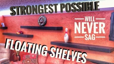 DIY Floating Shelves | No Special Hardware | How To