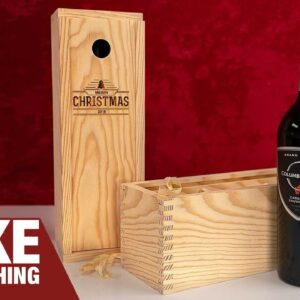 Easy to Make Finger Joint Wine Boxes | Christmas Gift & Craft Show Ideas