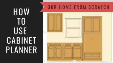 How to Build a Cabinet Lesson 16: Cabinet Planner Walk Thru