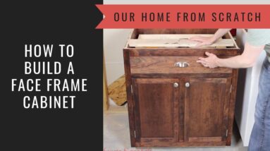 How to Build a Cabinet Lesson 37:  Second Cabinet Intro