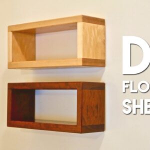 How To Build DIY Floating Shelf with Invisible Hardware
