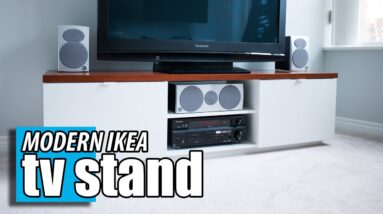IKEA Byas TV Stand - DIY Wood Transformation Hack