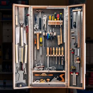 Make a Tool Cabinet // Quick and Easy style