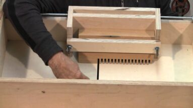 Box Joint Jig Setting and How They Work - A woodworkweb.com woodworking video