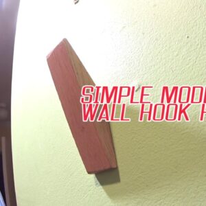 Simple Modern Wall Hook Hanger