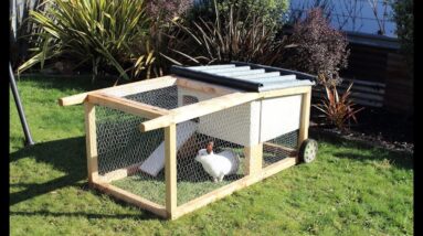 How to build a house-on-wheels for rabbits, guinea pigs & other small animals