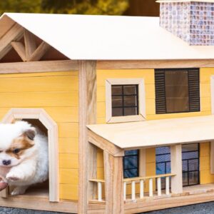 Build A Puppy House From Recycled Old Pallet Wood (Satisfying) | Pets House