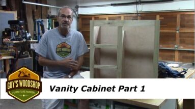 Vanity Cabinet Pt 1 - Face Frame and Cabinet Sides