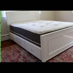 How to Build a Platform Storage Bed with Drawers