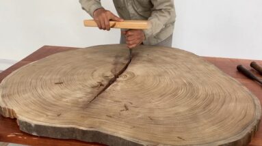 Amazing Plan Woodworking Projects Most Worth Watching - Outdoor Coffee Table From Broken Piece Wood