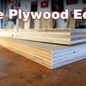 4 ways to deal with plywood edges: How to hide them. Or not.