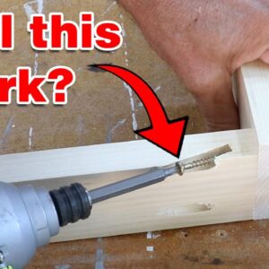 Can you use regular screws in pocket holes? #shorts