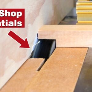 The MOST useful woodworking joint and the jig to make it | Essential shop jig series.