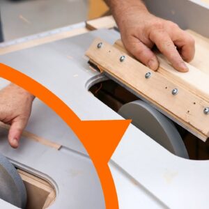 What Happens if I put a Grinding Wheel on my Table Saw? And Why I'd Do That