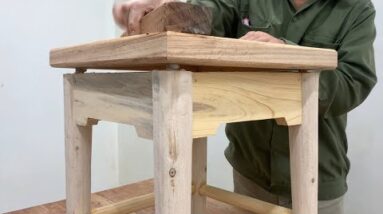 Amazing Woodworking Creative Art - Build A Easy Chair Out Of A Tree Branch