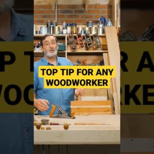 Top Tip for those starting out in hand tool woodworking! Why don't you give it a try! #shorts