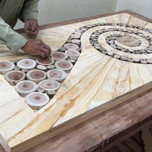 Extremely Bold And Crazy Woodworking Ideas Of Highly Skilled Carpenter - Build Creative Unique Table