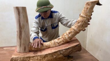 Amazing Extremely Creative Woodworking Skills Inspire Tireless Work To Create Great Unique Works
