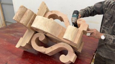 Extremely Techniques Carpenter With Quick And Easy Woodworking Skills - Build A Monolithic Table