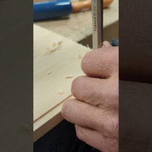 This is what a sharp chisel can do for you!  #wood #shorts #diy