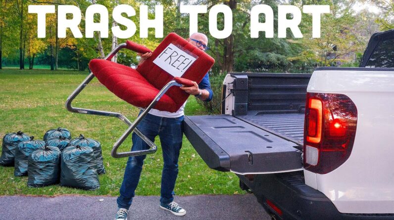 Turning Trash Into Modern Fine Furniture