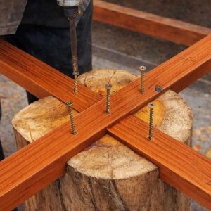 Unique Design Ideas From Round Tree Trunks You Have To See Them Believe It - Cheap Outdoor Furniture